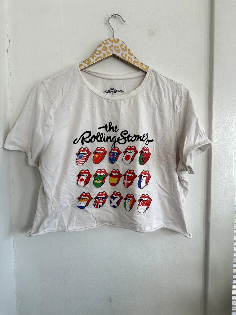 THE ROLLING STONES WOMEN'S PLUS CROPPED TEE | SIZE 1X